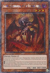 Scarm, Malebranche of the Burning Abyss - RA04-EN233 - Platinum Secret Rare - 1st Edition